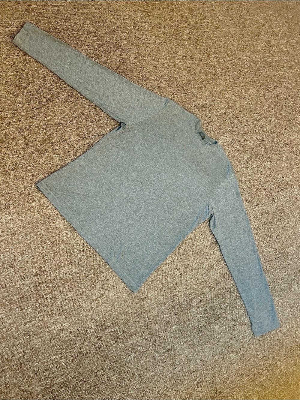 SKIMS Long Sleeve Crewneck Top - Heather Gray